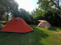 Tente professionnelle d'extérieur à poteaux en aluminium |   Tente pour 3-4 personnes |   Tente imperméable 4 saisons pour l'alpinisme, le camping et la pêche