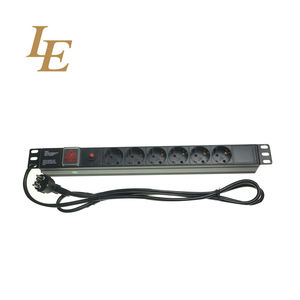 PDU de 19 Pulgadas Tipo Francés para Rack, Tira de Alimentación para Montaje en Rack, Unidad de Distribución de Energía - Product Image 3