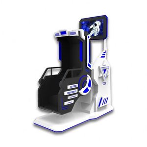 แท่นหมุน VR360 แบบเดี่ยว อุปกรณ์จำลอง VR ในร่มขนาดใหญ่ พร้อมที่นั่งหมุนได้  ประสบการณ์เสมือนจริงแบบโซมาโตเซนเซอรี  คุณสมบัติห้องจำลองประสบการณ์ - Product Image 1