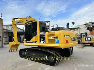 2022 95% New Used Komatsu Pc 200 7 8 Used Heavy Duty Equipment Komatsu Excavator For Sale