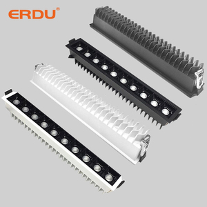 ERDU Recesso Linear Spot Light <span class=keywords><strong>Led</strong></span> Lâmpada Do Teto Iluminação Interior <span class=keywords><strong>LED</strong></span> Retangular Recesso Alumínio <span class=keywords><strong>Led</strong></span> Spotlight