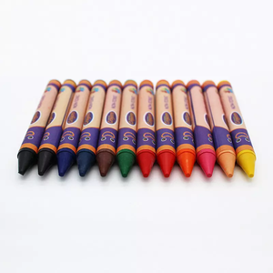 Ensemble <span class=keywords><strong>de</strong></span> crayons <span class=keywords><strong>de</strong></span> <span class=keywords><strong>cire</strong></span> <span class=keywords><strong>de</strong></span> haute qualité avec logo personnalisé, couleurs brillantes multiples, ensemble <span class=keywords><strong>de</strong></span> crayons soyeux pour enfants, dessin - Product Image 3