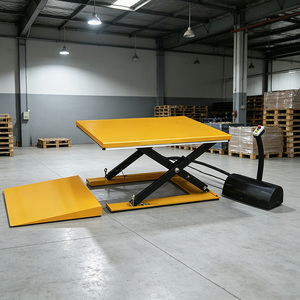 Table élévatrice à ciseaux profil bas en U pour transpalette manuel, optimisation de l'atelier - Product Image 5