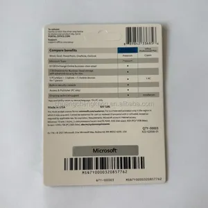 Licenza Globale a Vita per Office 365 Professional Plus, Versione con Attivazione Keycard per Uso Aziendale - Product Image 5