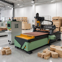 Routeur CNC automatique à emboîtement ATC pour la production de meubles modulaires en bois