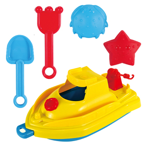 ของเล่นทรายชาย<span class=keywords><strong>ห</strong></span>าดขายส่ง เรือของเล่นลอยน้ำพร้อมพลั่วทรายและแม่พิมพ์ ชุดของเล่นทรายสำ<span class=keywords><strong>ห</strong></span>รับเด็ก - Product Image 3