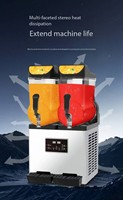 Haute qualité haute résistance 1 réservoir 2 réservoir 3 réservoir Slush Machine pour SaleBest qualité distributeur de jus commercial distributeur de boissons