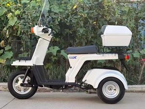 Tricycle à moteur <span class=keywords><strong>4</strong></span> temps 49CC durable pour <span class=keywords><strong>Honda</strong></span> GXEN X 50, avec marche arrière, homologué <span class=keywords><strong>DOT</strong></span>, anti-basculement, carrosserie ouverte, scooter de loisirs et de sport pour passagers - Product Image 1