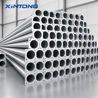 Postes de Alumbrado Público para Exteriores de Acero Galvanizado en Caliente, Diseño Gratuito del Fabricante, 3m 4m 5m 6m 7m 8m 9m 10m 12m
