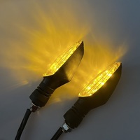 Clignotant LED universel monochrome modifié pour moto Horizon Ninja KTM Yellow Dragon