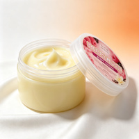 Beurre Corporel Éclatant au Beurre de Karité, Huile d'Argan et Vitamine E – Hydratant, Illuminateur, Anti-Âge – 236g – Vente en Gros OEM