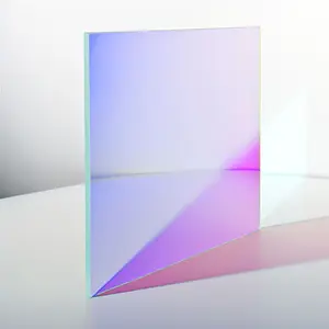 Luxury Rainbow Shimmer Acrylic Sheets Perspex Iridescent Radiant Panels 3ミリメートル5ミリメートル