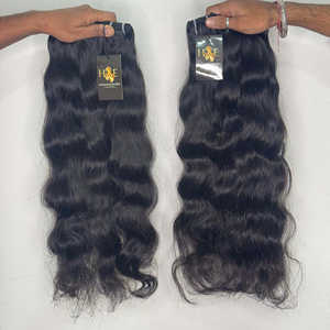 Vendeurs de cheveux bouclés ondulés droits vierges naturels Fournisseur de cheveux humains de vison naturel brésilien Faisceaux de cheveux péruviens bruts - Product Image 2