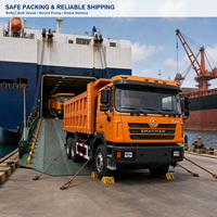 Camion lourd d'occasion Shacman F3000 Diesel 6x4 Euro 2, moteur Yuchai, conduite à gauche, 351-450 CV, caisse de chargement 6,2-8 m, capacité 30-50 tonnes, pour travaux de construction