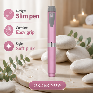 Colorful V2 Reusable Metal Injection <b>Pen</b> Spiral Screw Cap Custom Logo OEM <b>Refillable</b> 3ml Cartridge Dose Adjustable <b>Pen</b> Injector - Product Image 6
