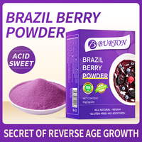 Grensoverschrijdende Handel Instant Acai Berry & Erythritol Fruitpoeder 3g*20 Sachets Vegan Glutenvrij Zonder Toevoegingen Volledig Natuurlijk