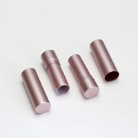 Emballage cosmétique, tube à rouge à lèvres en aluminium, tube à gloss, tubes à huile pour les lèvres, tubes souples pour crème pour les yeux, outils de maquillage à visser de couleur personnalisée