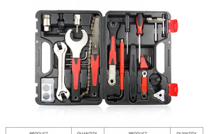 Herramientas profesionales de reparación de bicicletas, caja de herramientas multifuncional para desmontaje y montaje de <span class=keywords><strong>eje</strong></span> Central de volante de inercia - Product Image 3