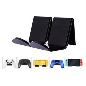 Wall Mount Game <b>Controller</b> <b>Stand</b> Holder for PS4 <b>Controller</b> Headphone Holder Universal Design Gamepad Holder - Product Image 2