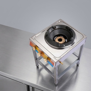 Cuisinière à <span class=keywords><strong>wok</strong></span> portable en acier inoxydable 35-40 kW, GPL, classe A, brûleur de restauration à haute efficacité énergétique, cuisinière à gaz à foyer unique super puissante - Product Image 5