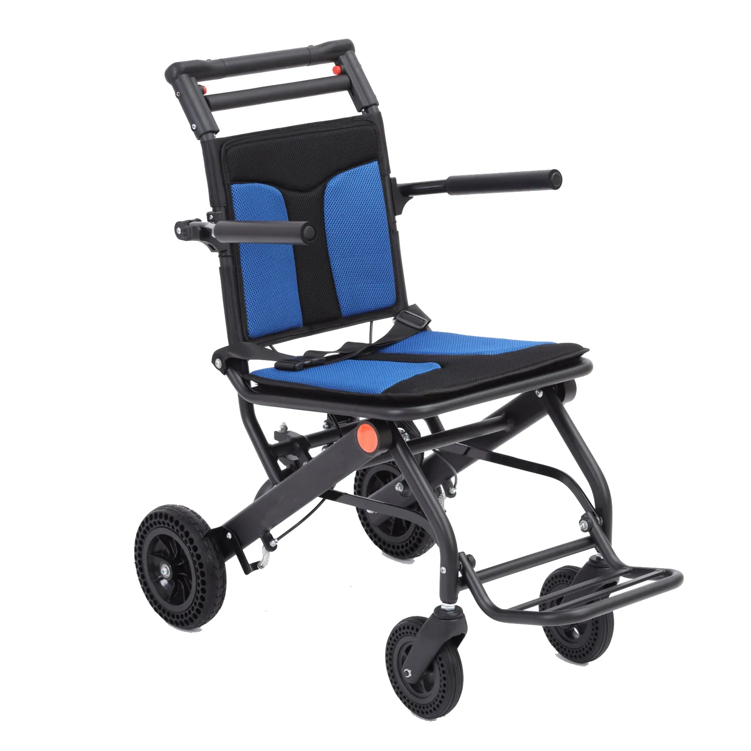 折りたたみ式軽量ポータブル障害者旅行用超軽量手動アシスト車椅子