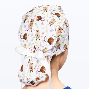 Custom Size Knitted Cotton Surgical <b>Cap</b> For Hospital Quick Dry Breathable Custom Logo Unisex Medical <b>Scrub</b> <b>Cap</b> - Product Image 2