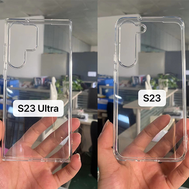Transparent Anti-Amarillamiento for Samsung for Galaxy S24/S23/S22/S21 Ultra Phone Case Wireless Charging Anti-Scratch for Mobil