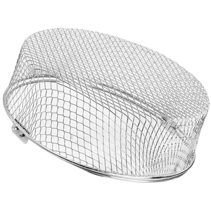 Stainless Steel <b>Mesh</b> Air Fryer <b>Basket</b> 8Qt Replacement Steamer <b>Basket</b> Accessory for Air Fryer Fine <b>Mesh</b> Design - Product Image 1