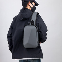 Sac Tendance 2025 extérieur équitation sac à bandoulière hommes multifonctionnel Usb Rechargeable sac à bandoulière affaires Simple poitrine sac