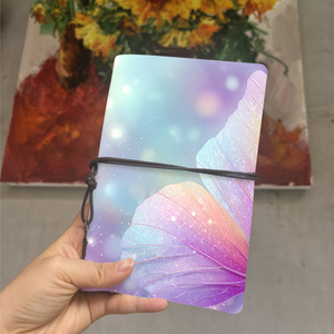 สมุดโน้ตหนังเทียมพรีเมี่ยมแบบ A6กระดาษคราฟท์หนาปิดแบบผูกเชือกของขวัญคริสต์มาสสุดหรูสำหรับผู้บังคับบัญชาเหมาะสำหรับธุรกิจ - Product Image 1