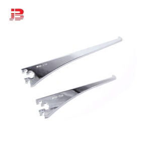 Hỗ Trợ Gỗ Và Kính Bảng Kim Loại Kệ Hỗ Trợ Knife <span class=keywords><strong>Bracket</strong></span> Đối Với Rãnh Hệ Thống Kênh - Product Image 3