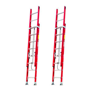 16 <span class=keywords><strong>20</strong></span> 24 28 32 36 40 Marches/<span class=keywords><strong>Pieds</strong></span> Échelle d'extension en fibre de verre - Product Image 1