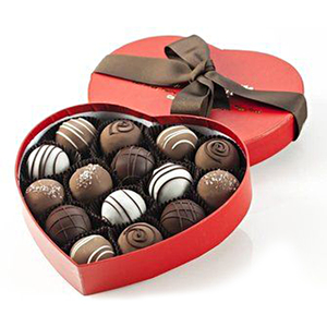 Wholesale Customised Valentine Day Heart Shaped Packaging Chocolate Gift Boxes Wrapping Box