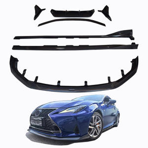 Runde, recién llegado, Kit de carrocería de fibra de carbono de resina para Lexus RC, actualización de estilo <span class=keywords><strong>Artisa</strong></span>, faldas laterales de labio delantero, alerón difusor trasero - Product Image 1
