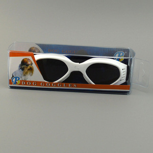 แว่นกันแดดสำหรับสุนัข UV400 แบบพับได้ ทำจากพลาสติก สำหรับใช้งานกลางแจ้ง - Product Image 4