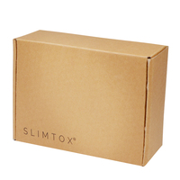 Cajas de Envío Ecológicas al por Mayor, Rígidas, de Cartón Corrugado Kraft con Relieve para Calcetines y Pieles, con Logotipo Personalizado