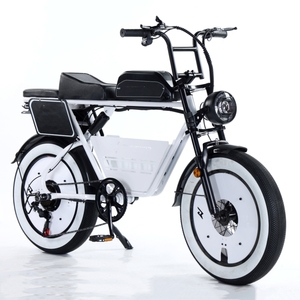 Batería de litio Super Powered 48V 500W 73 Ebike de dos asientos Fat Tire 2 plazas Bicicleta eléctrica <span class=keywords><strong>S7</strong></span> Motor de cubo trasero de acero 18ah - Product Image 6