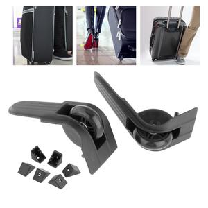 1 paio di ruote universali per valigie Trolley Set di ricambio e riparazione - Product Image 5