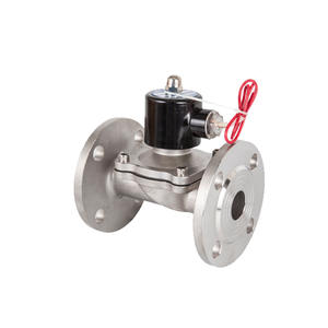 วาล์วโซลินอยด์สแตนเลสแบบมีหน้าแปลน 2W-250-25BF แบบควบคุมโดยตรง สำหรับควบคุมน้ำ แก๊ส น้ำมัน จัดจำหน่ายโดยตรง - Product Image 2