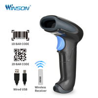 Escáner de Código de Barras CMOS USB 2D en Oferta con Lector de Códigos QR, Puerto RJ45 y Luz, para Sistemas de Punto de Venta, Garantía de 1 Año