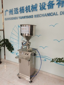 Máquina Llenadora de Salsas Independiente para Mayonesa, Salsa <span class=keywords><strong>Ranch</strong></span> y Otras Salsas, con Ruedas, Accionamiento Neumático Completo, para Uso en la Industria Alimentaria - Product Image 2