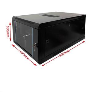 Gabinete de red 4U OEM 9U 5U <span class=keywords><strong>7U</strong></span> 2U 12U Armarios de caja de metal 15U Estante de pared Servidor interior negro para centro de datos - Product Image 2