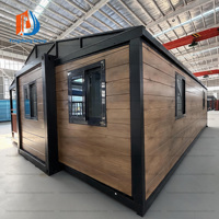 Maisons modulaires préfabriquées prêtes à l'emploi de 20 et 40 pieds, 3 chambres, type Tiny Home, maisons conteneurs pour les jardins aux États-Unis