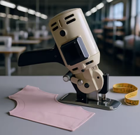 Mini machine à coudre RC-100 état neuf avec nouveau noyau de moteur pour la formation de point de chaîne industrielle pour couper le tissu de tissu