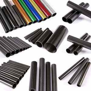 MUZI <span class=keywords><strong>Perche</strong></span> télescopique légère anti-rotation en fibre de carbone 6m 8m 10m épaisseur 2mm pour nettoyeur haute pression et nettoyage de vitres - Product Image 2