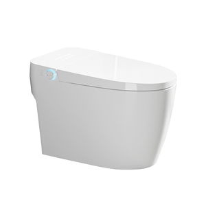 <span class=keywords><strong>WC</strong></span> intelligent HuSheng intégré avec réservoir d'eau, lumière et toilettes électriques intelligentes, personnalisable en termes de distance de pose - Product Image 1