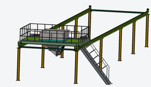 NANTONG Composants Essentiels pour Centrale à Béton avec Pompe, Boîte de Vitesses, PLC et Roulement - Product Image 5