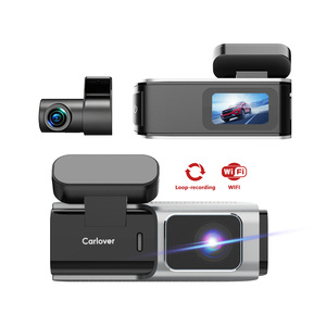 4K WIFI 스타라이트 야간 투시 듀얼 렌즈 차량용 DVR 블랙박스 전후방 비디오 레코더 주차 모니터 기능 탑재 - Product Image 1