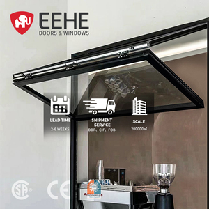 Eehe cửa sổ gấp nhôm bên ngoài cửa sổ cách nhiệt chống cháy kính cường lực kiểm soát tiếng ồn cửa sổ dân cư - Product Image 2