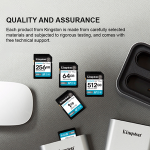 Kingston For SDG4 1TB Plastic <b>Memory</b> <b>Card</b> for Content Creator Storage Black for Camera & Phone - Product Image 4